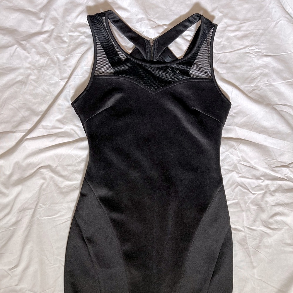Forever 21 black party mini dress